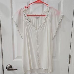 Elegant White Women's Top